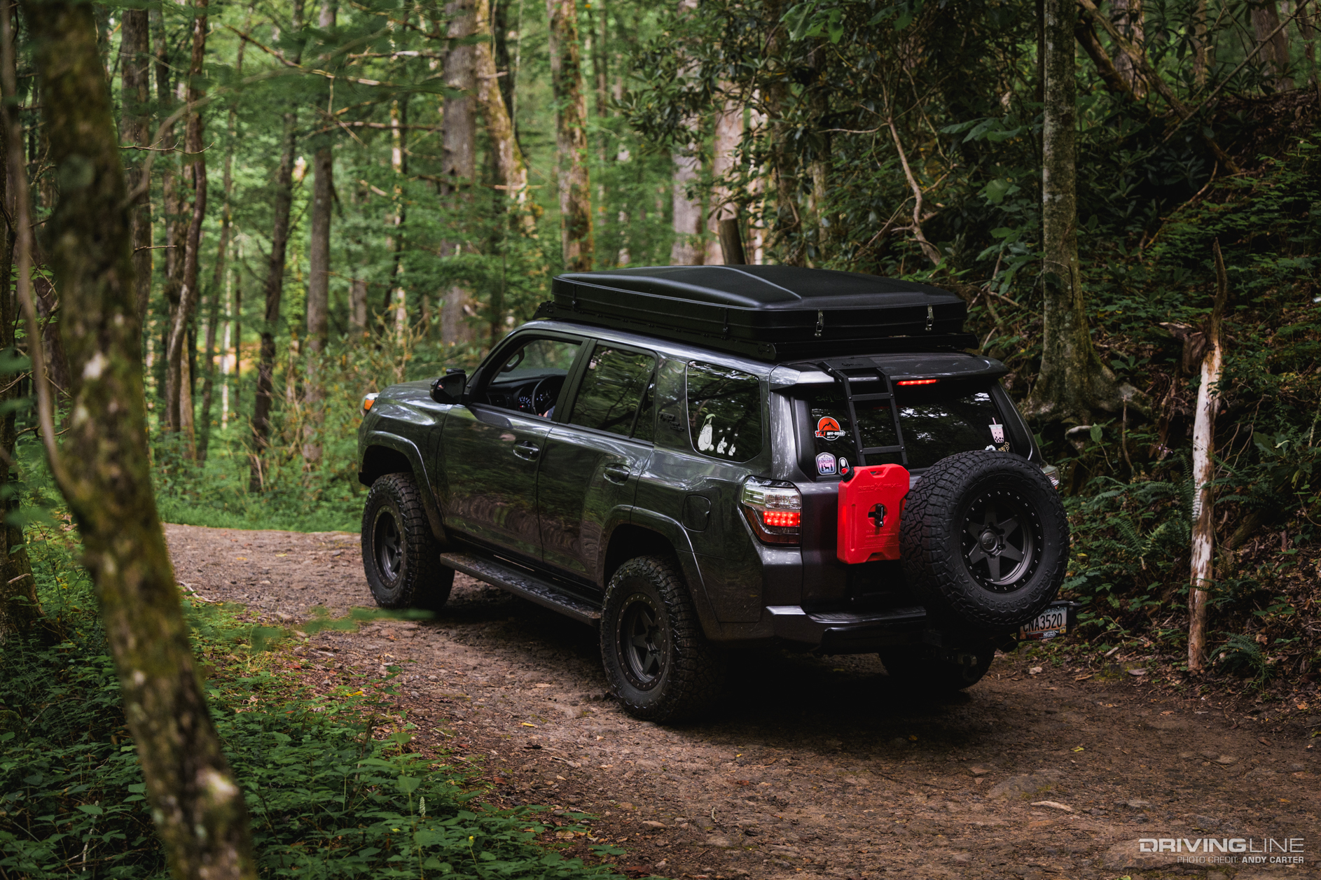 TRD 4Runner from behind