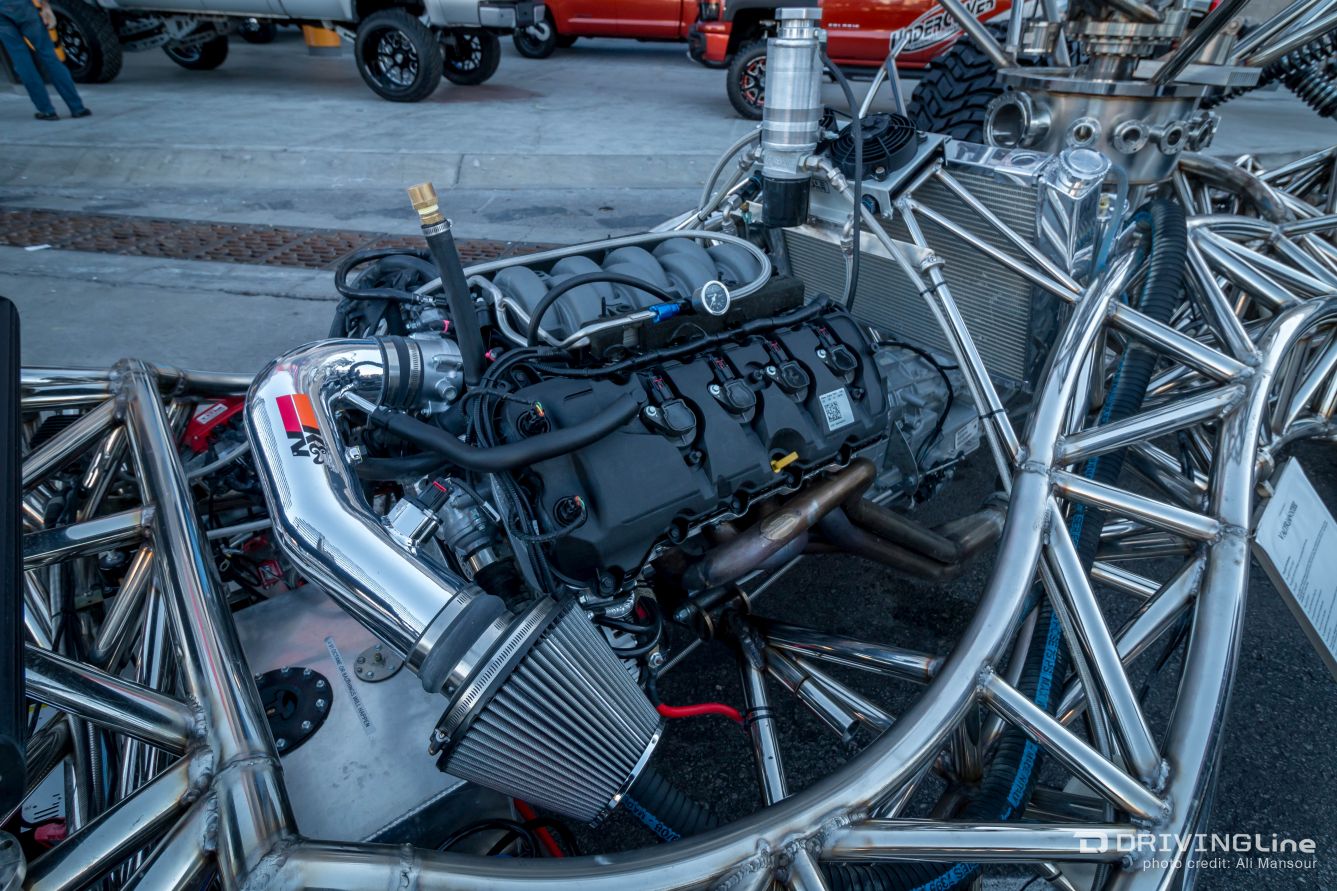 sema show 2015 odd vehicles mad max jeep kia ford 7