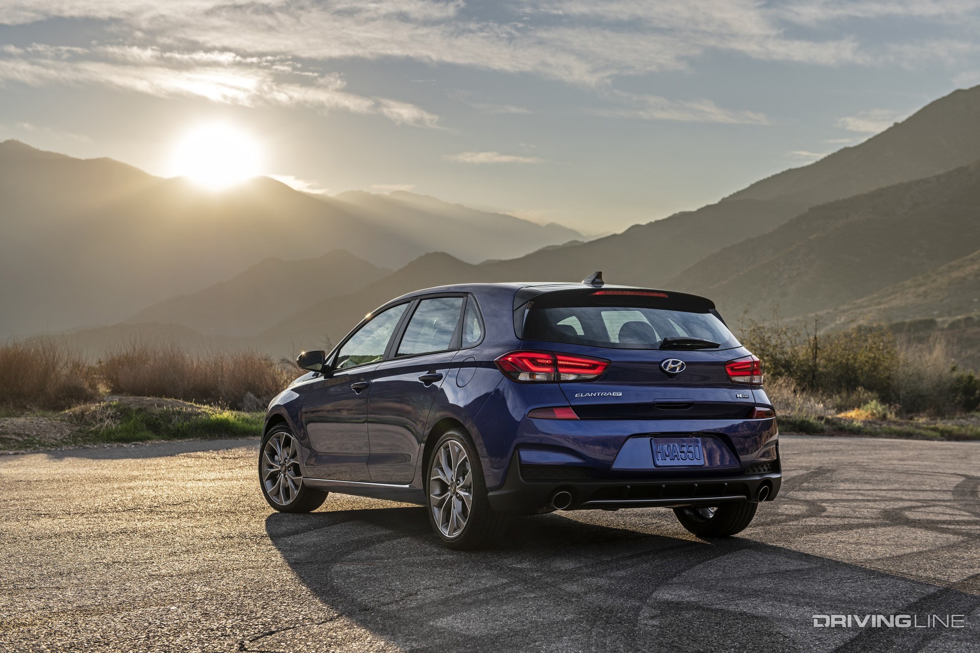 Hyundai Elantra GT N Line rear view