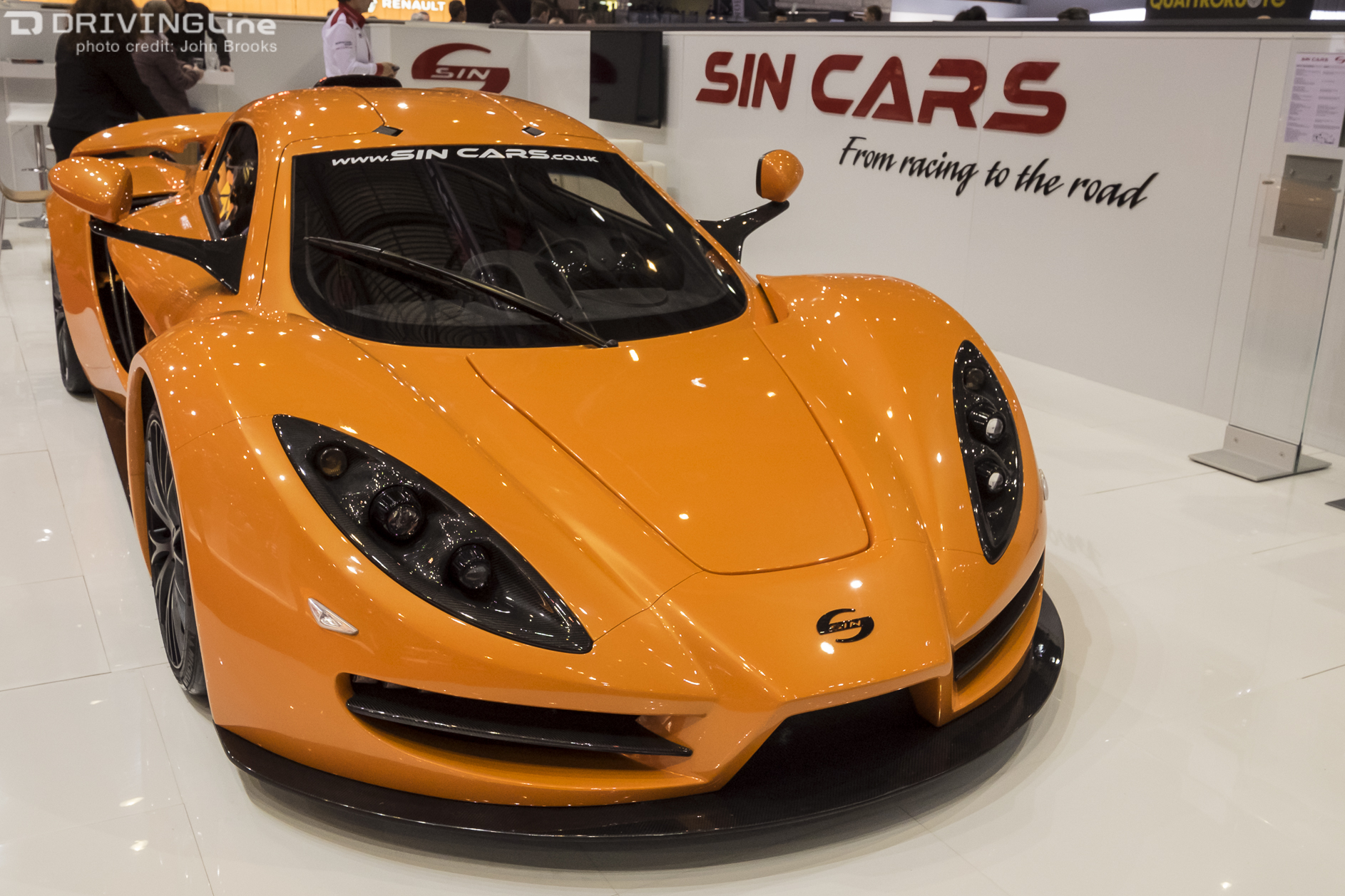 orange Sin Cars at 2016 Geneva International Motor Show