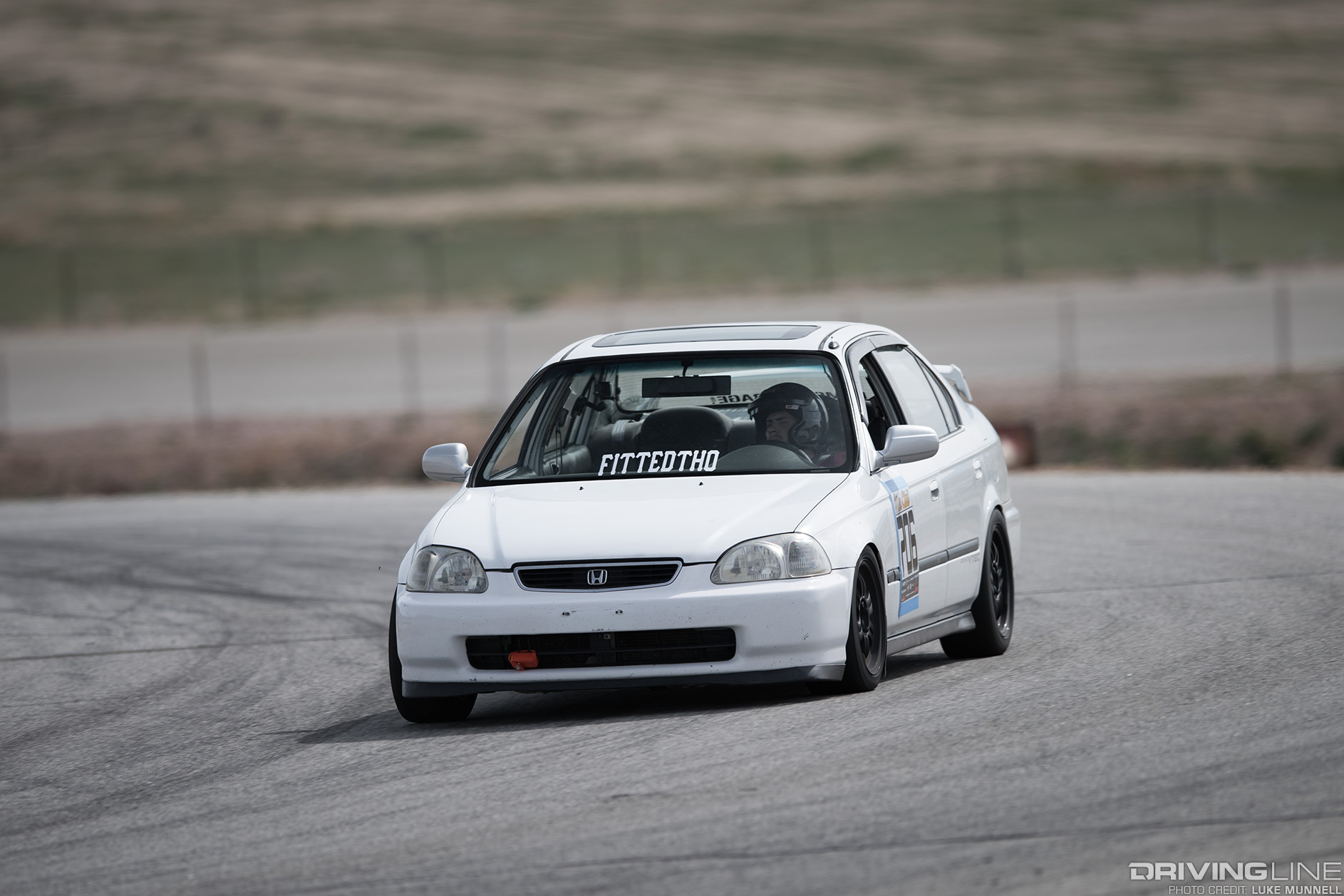 VTEC Club #706 white Honda