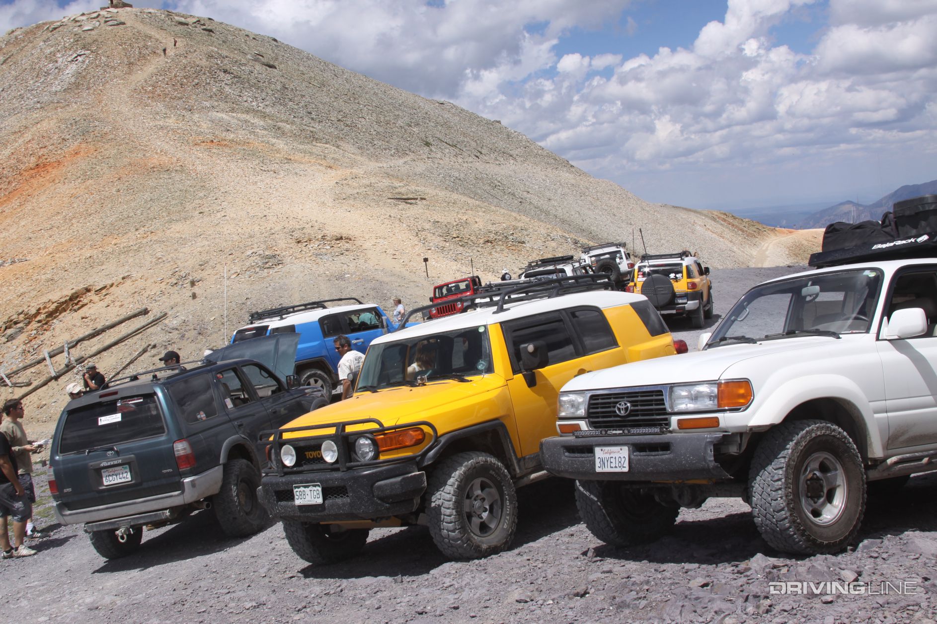 010 4runner imogene pass fj cruiser fzj 80