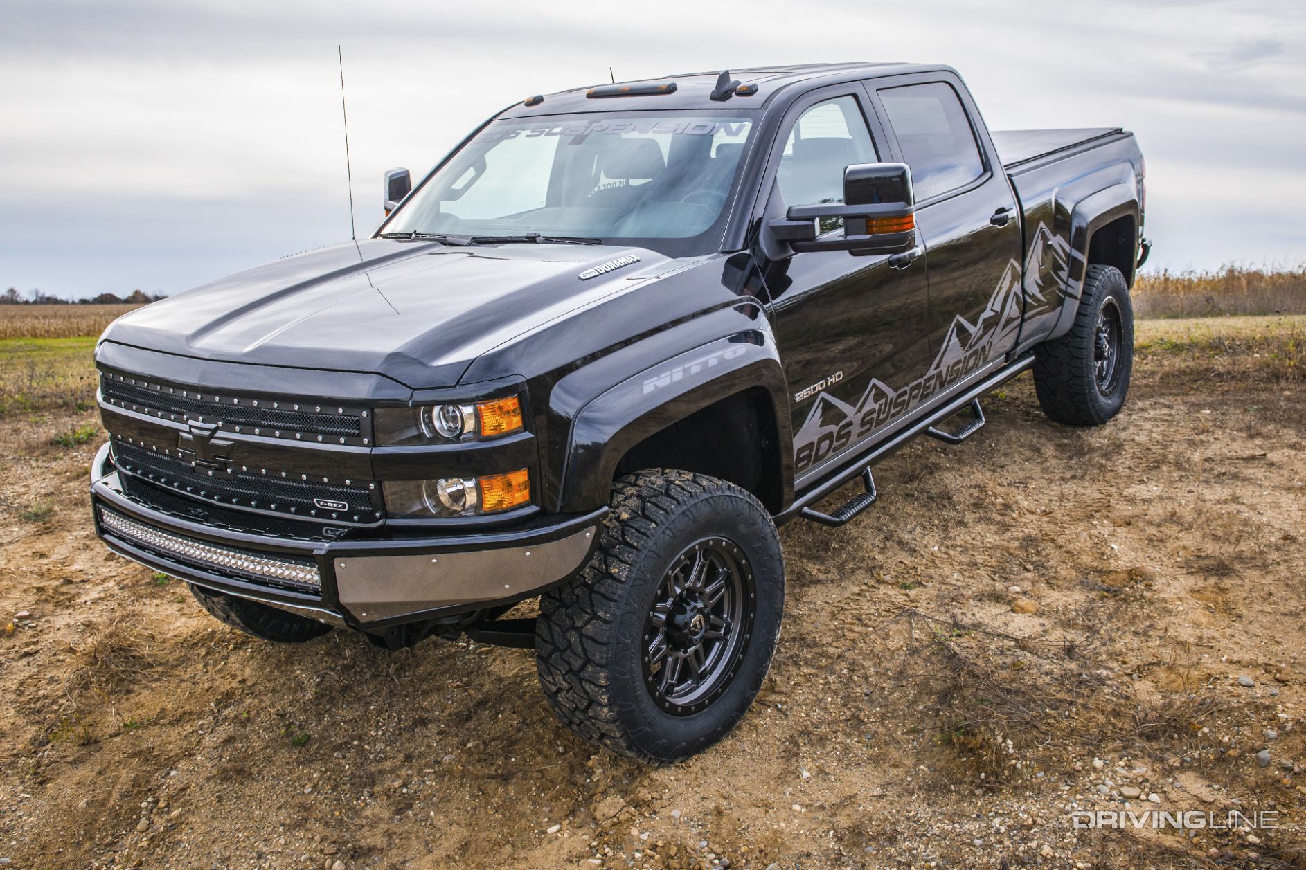 2015 chevy 2500 bds coilover lif nitto 1