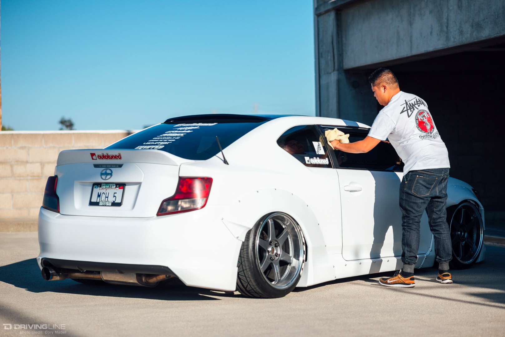 drivingline justin rocketbunny autotuned scion tc 1