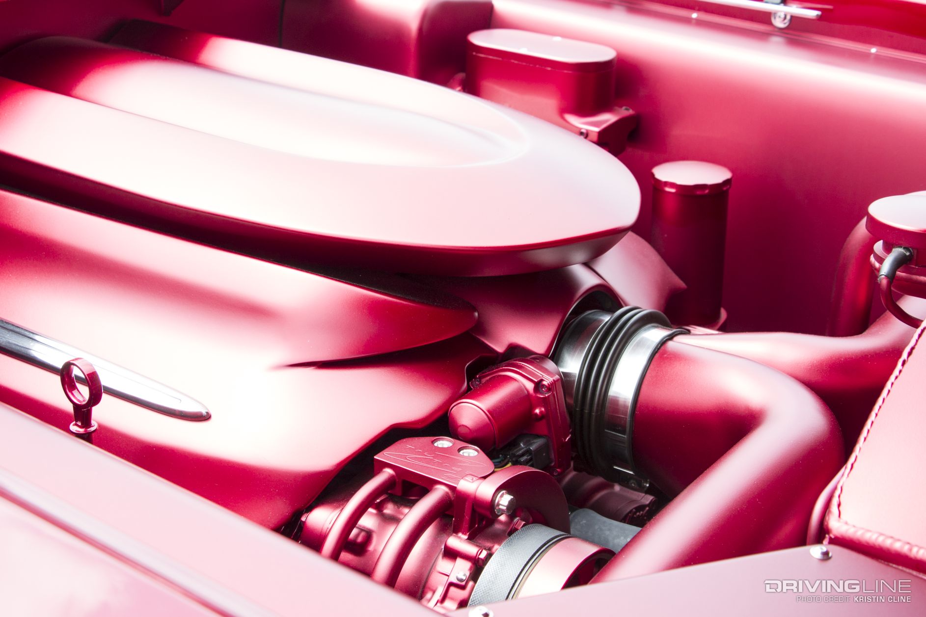 1957 Buick Roadmaster Clean Engine Bay at 2016 Auto Enthusiast Day Texas