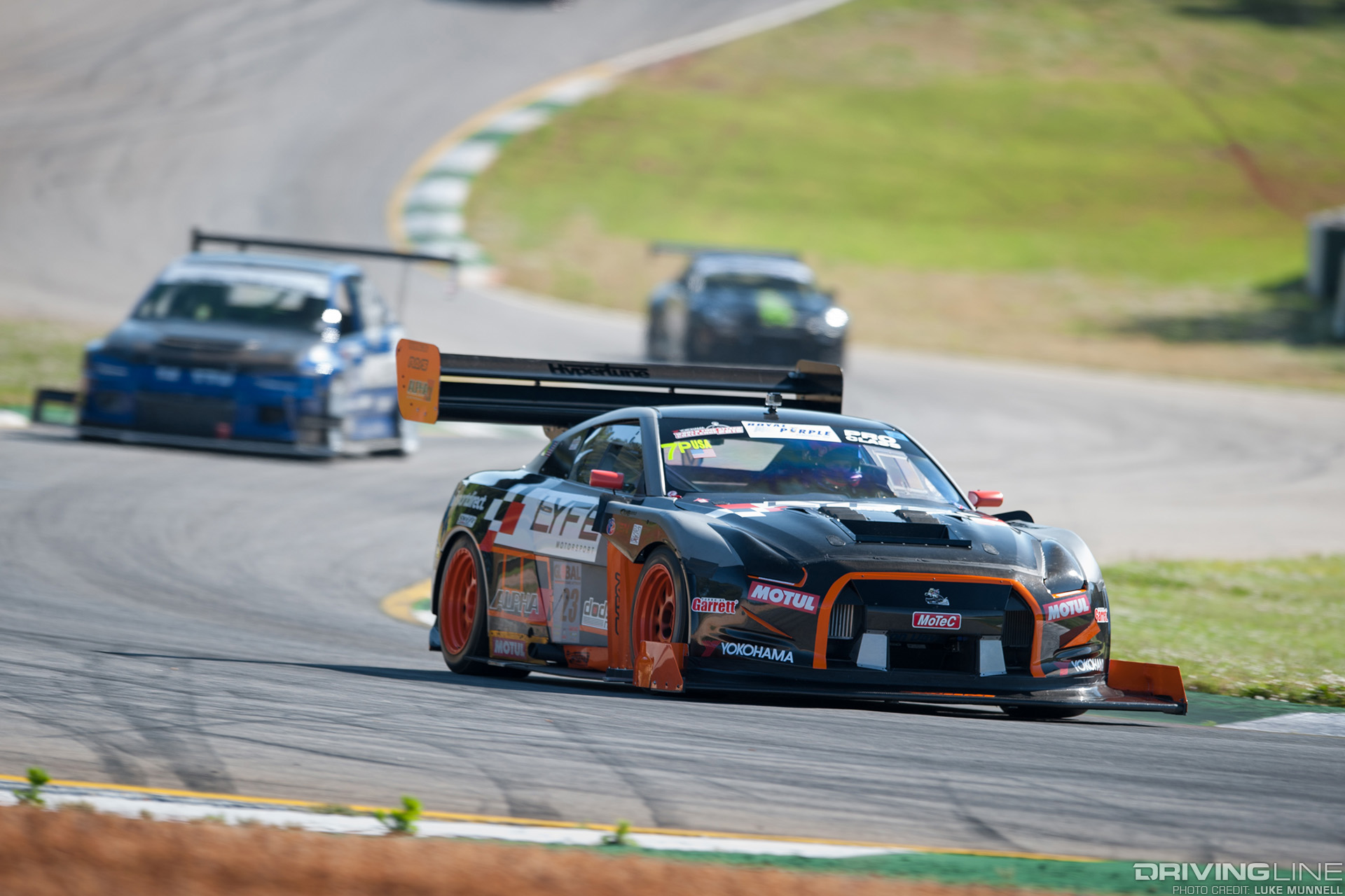 Lyfe Motorsports' Nissan GT-R at 2016 GTA RD1 Road Atlanta