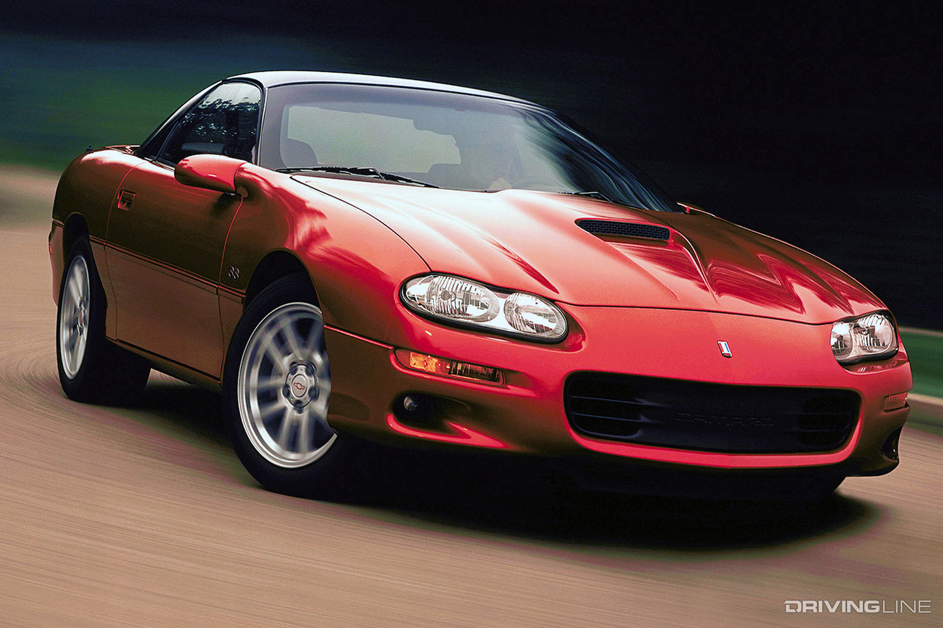 2002 Camaro SS Orange