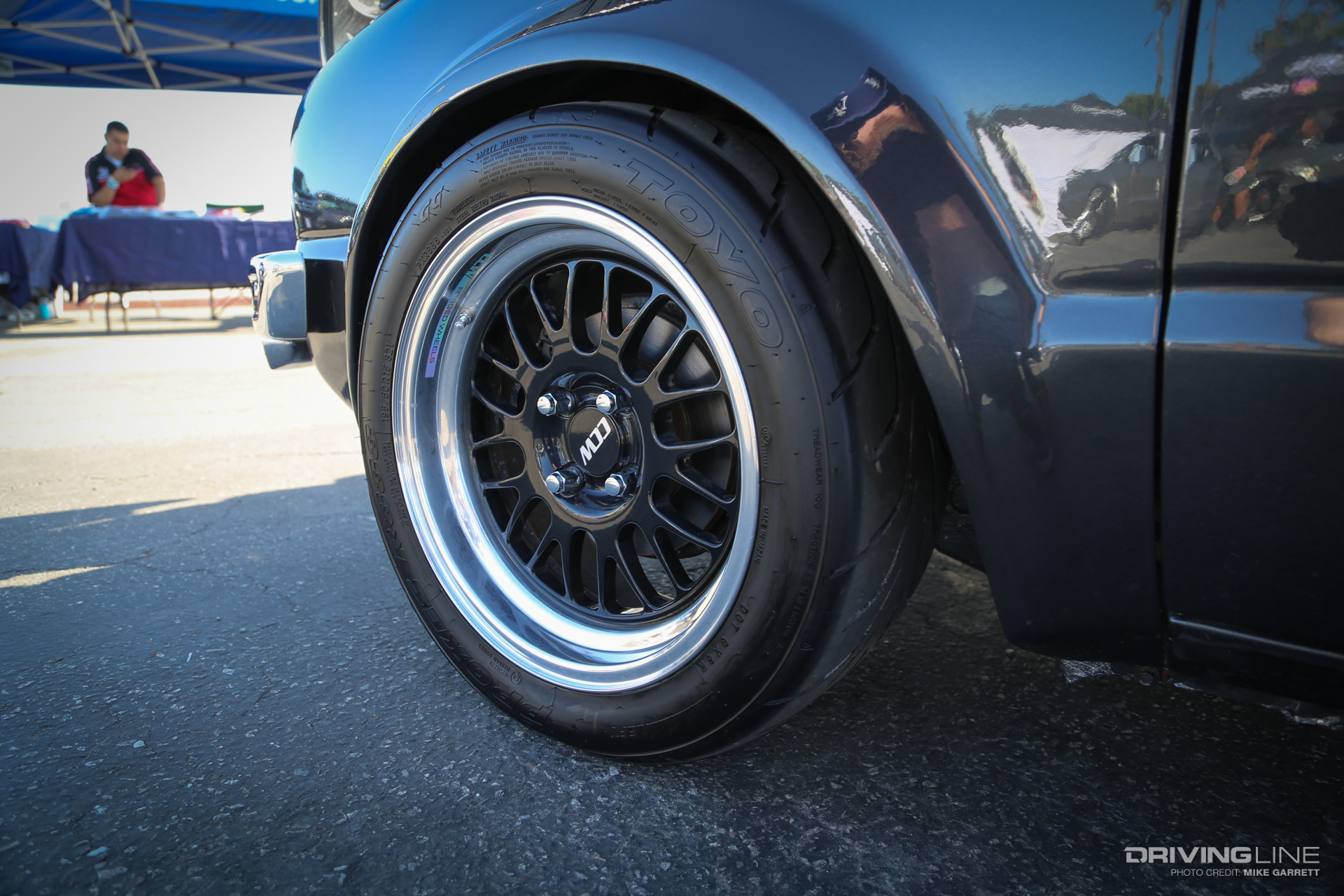 forged CCW wheels on '78 Civic