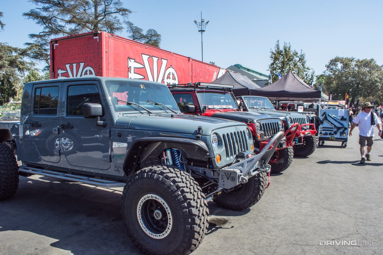 Off Road Evolution's booth at the Off Road Expo