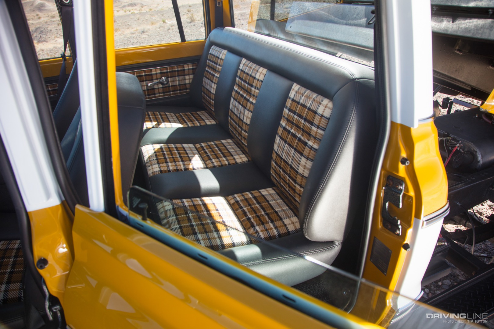 The Duke's rear bench seat