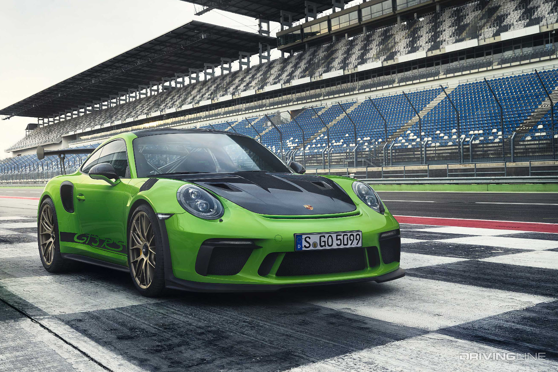 Porsche 911 GT3 RS Finish Line
