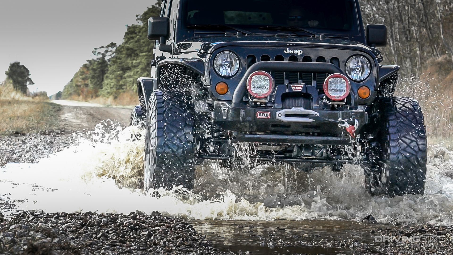 Dynatrac Pro Grip Jeep Wrangler Big Brake Kit Water