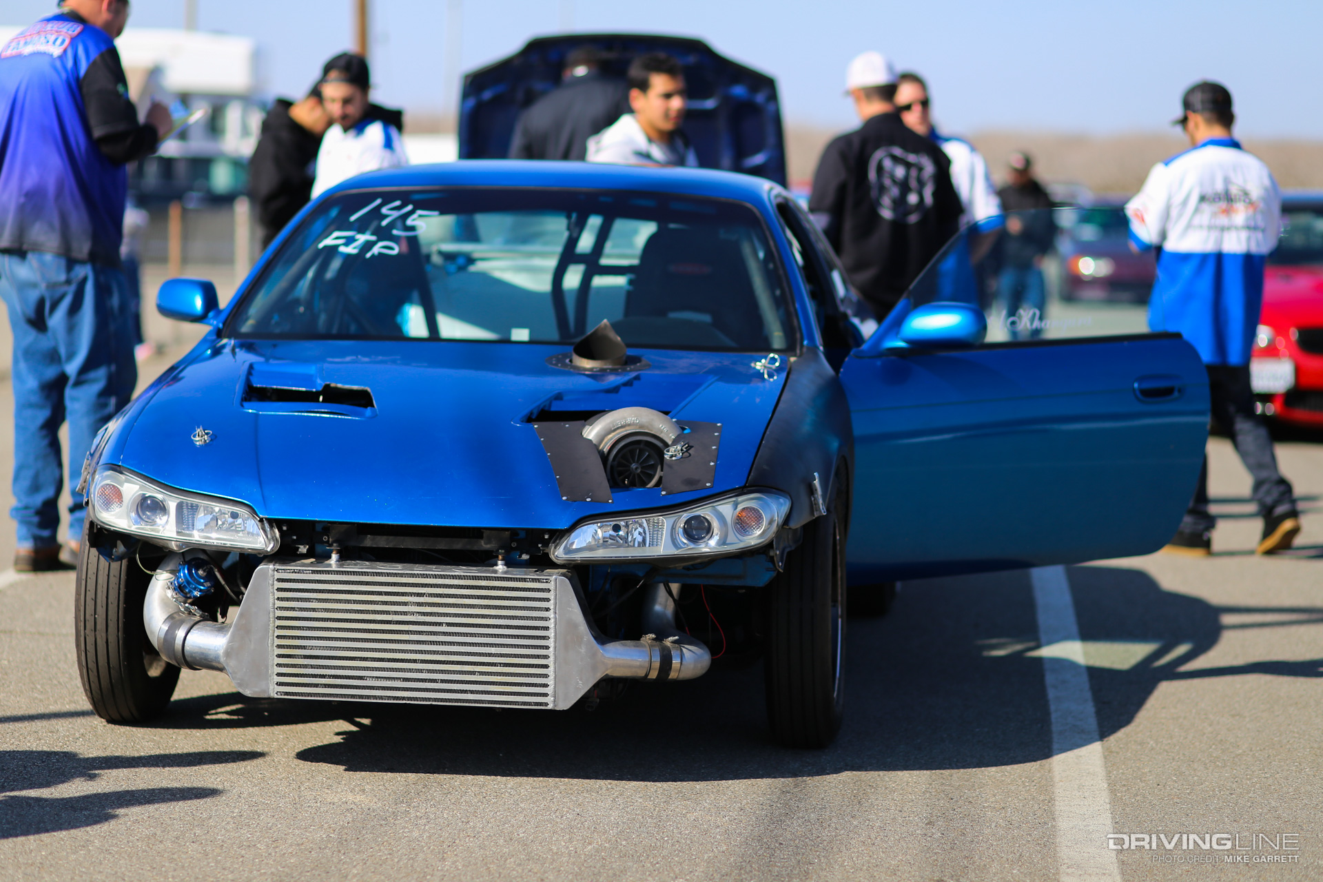 Import Face-Off Blue Front