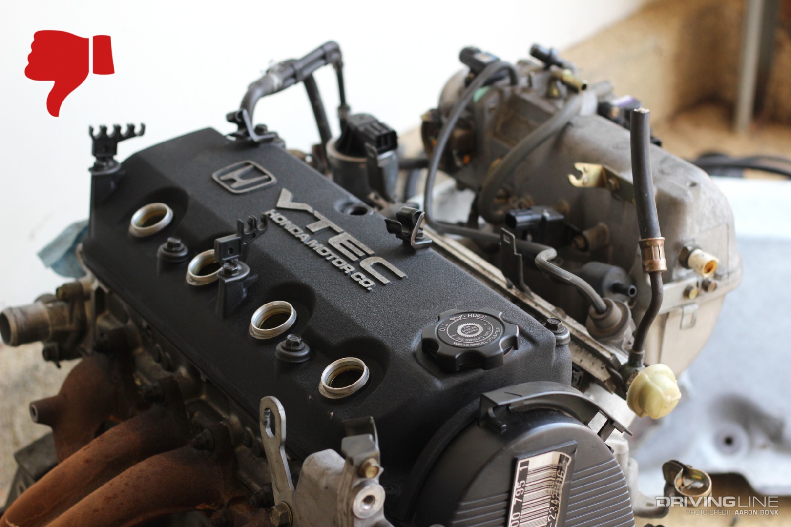 AE86 Corolla Meets Honda Persuasion Engine Bad