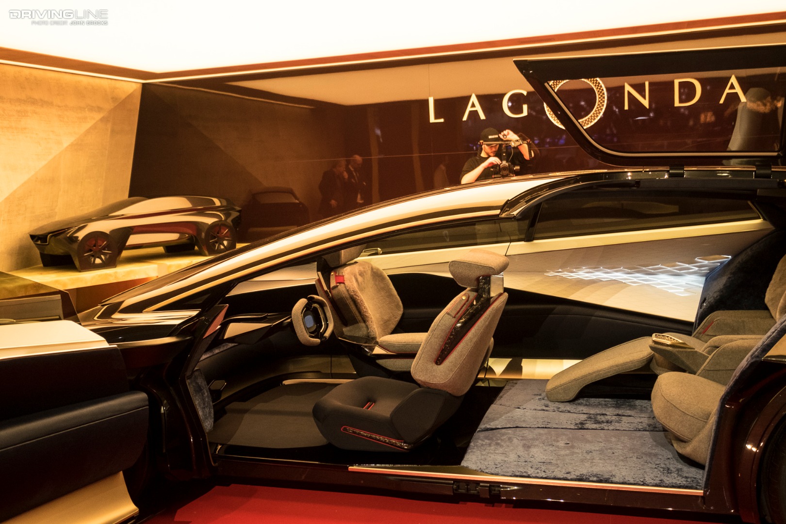 Geneva International Motor Show 2018 Lagonda Close