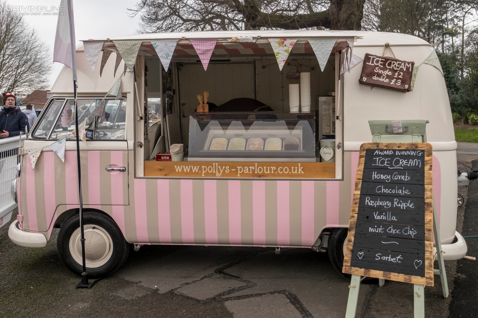 Volksworld VW Van Pink