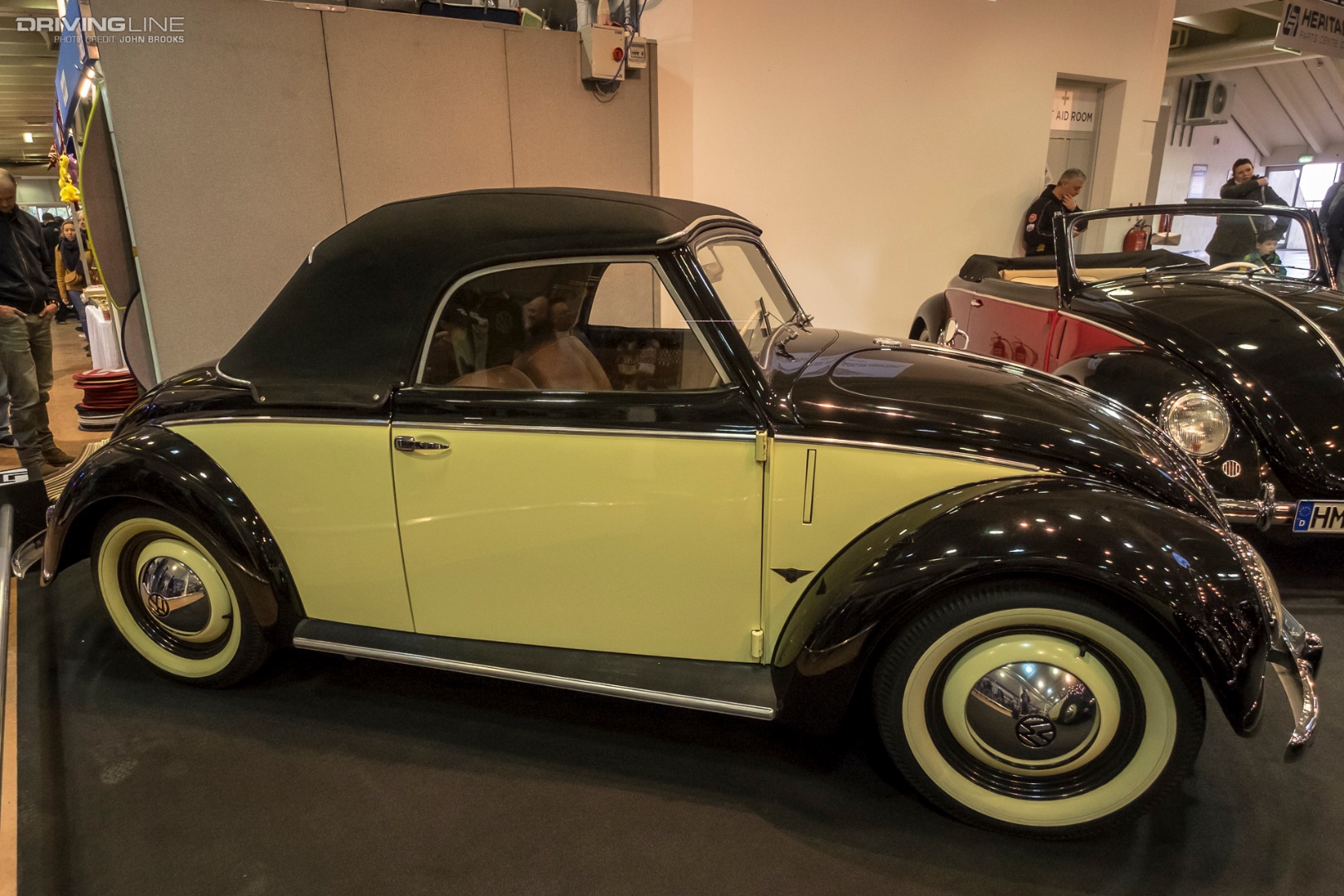 Volksworld VW Hebmüller Cabriolet Green
