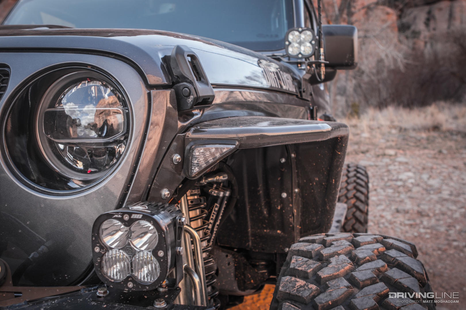 Fabtech JL Front and Rear Fenders