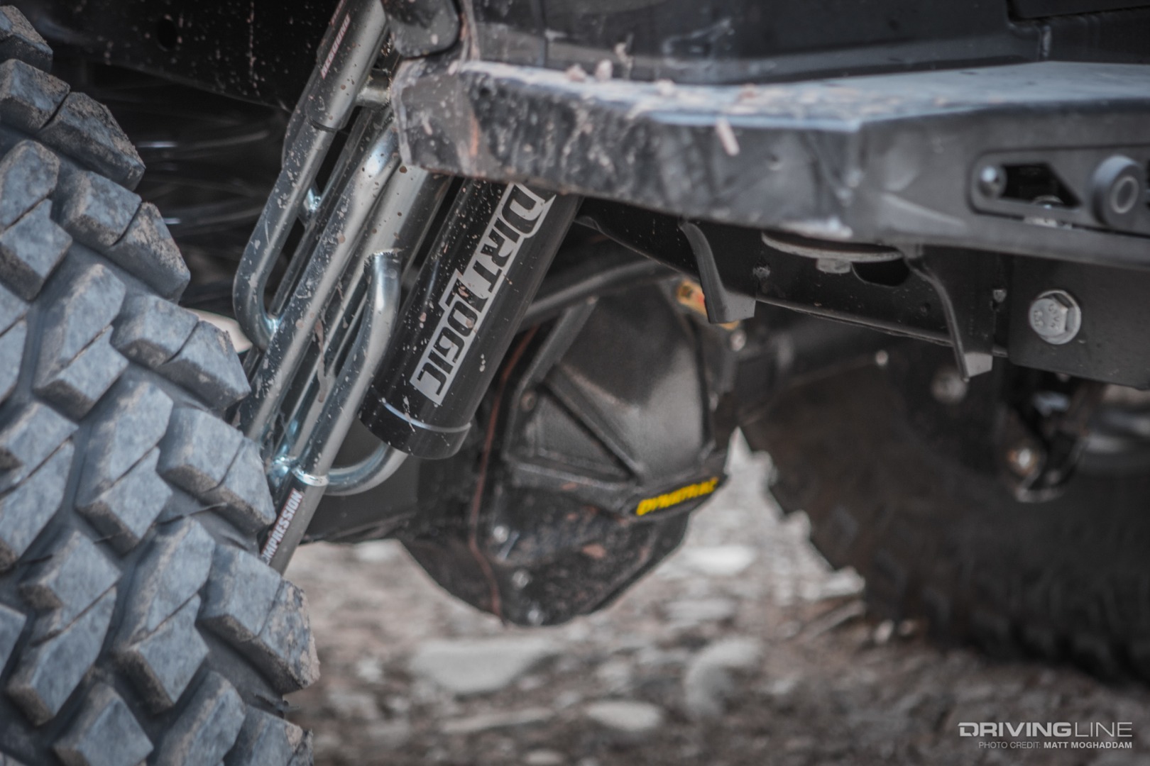 Fabtech Dirt Logic JL Rear Bypass shocks