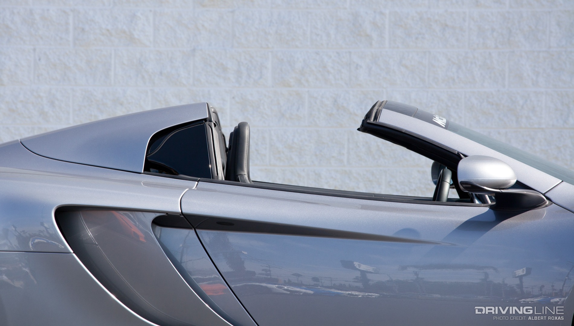 McLaren MP4-12C Spider Top Down