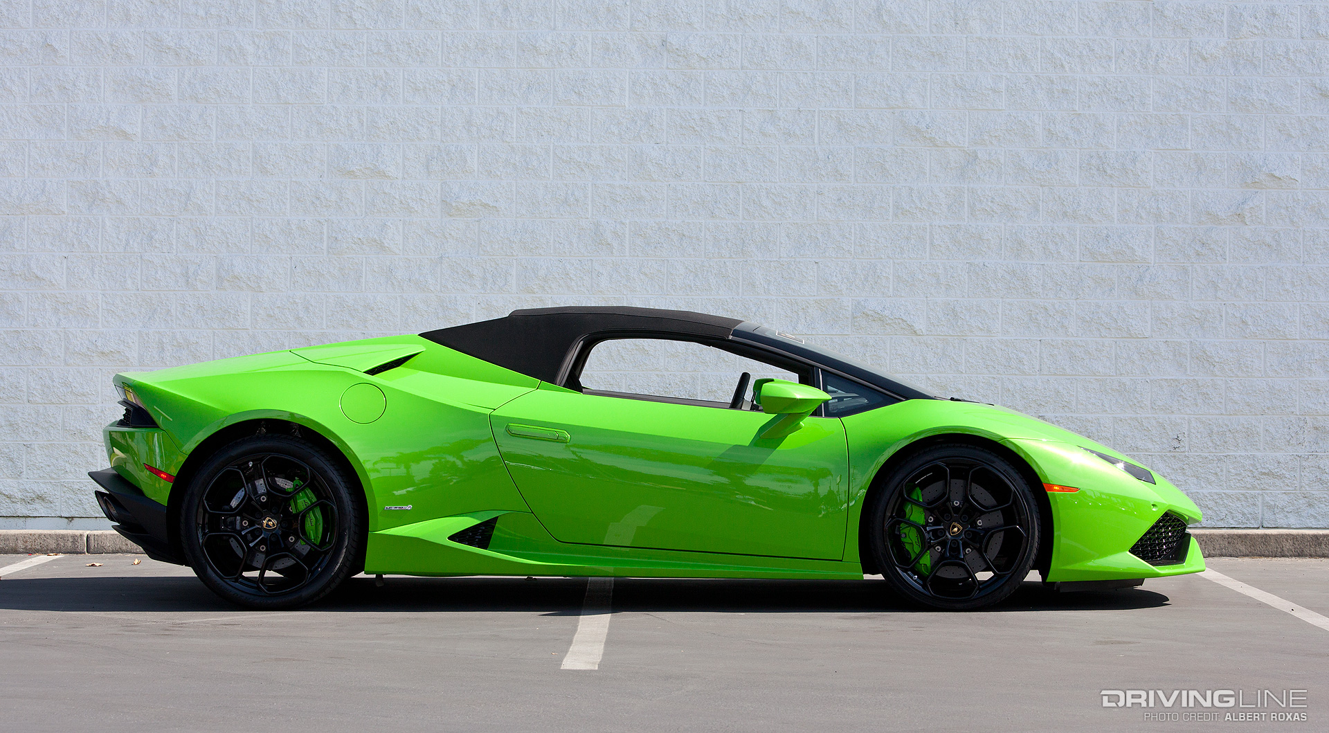 Lamborghini Huracán Spyder Side