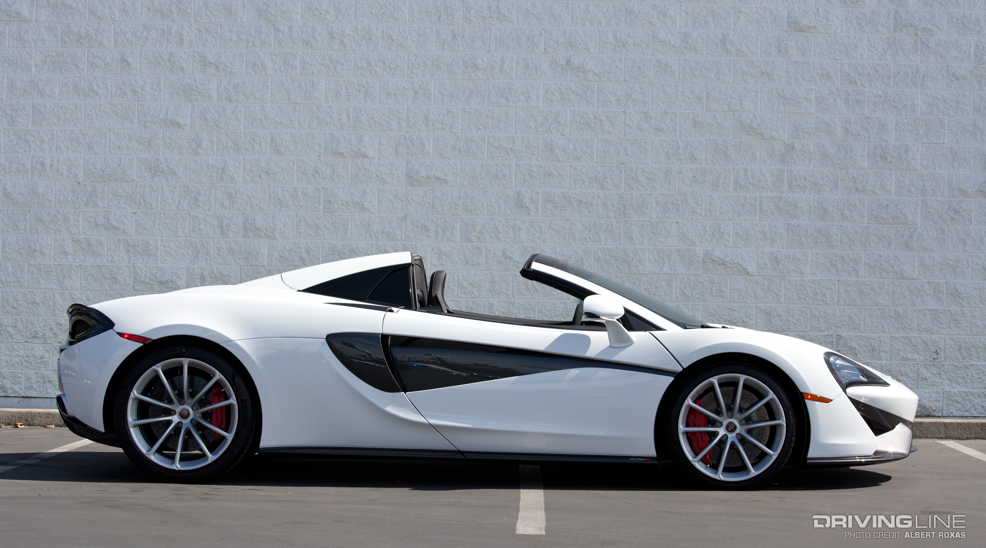 McLaren 570S Spider Side