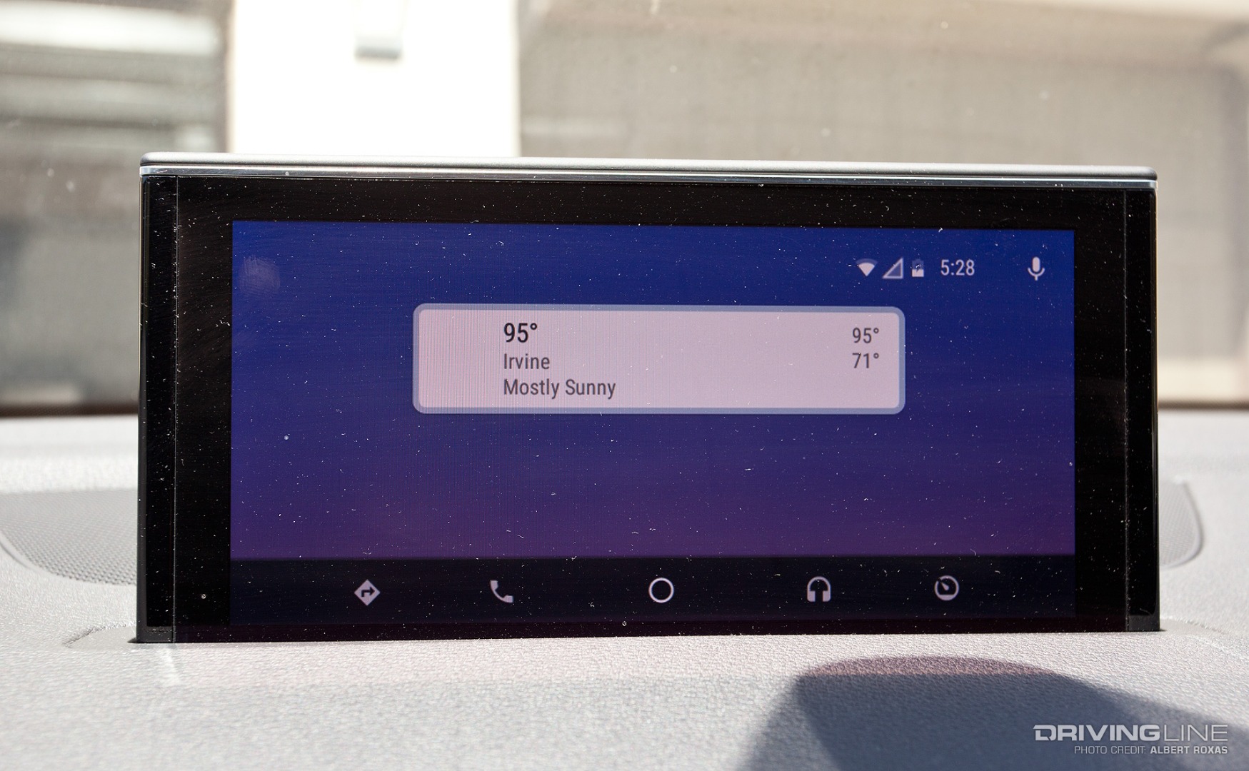 Android Auto Weather