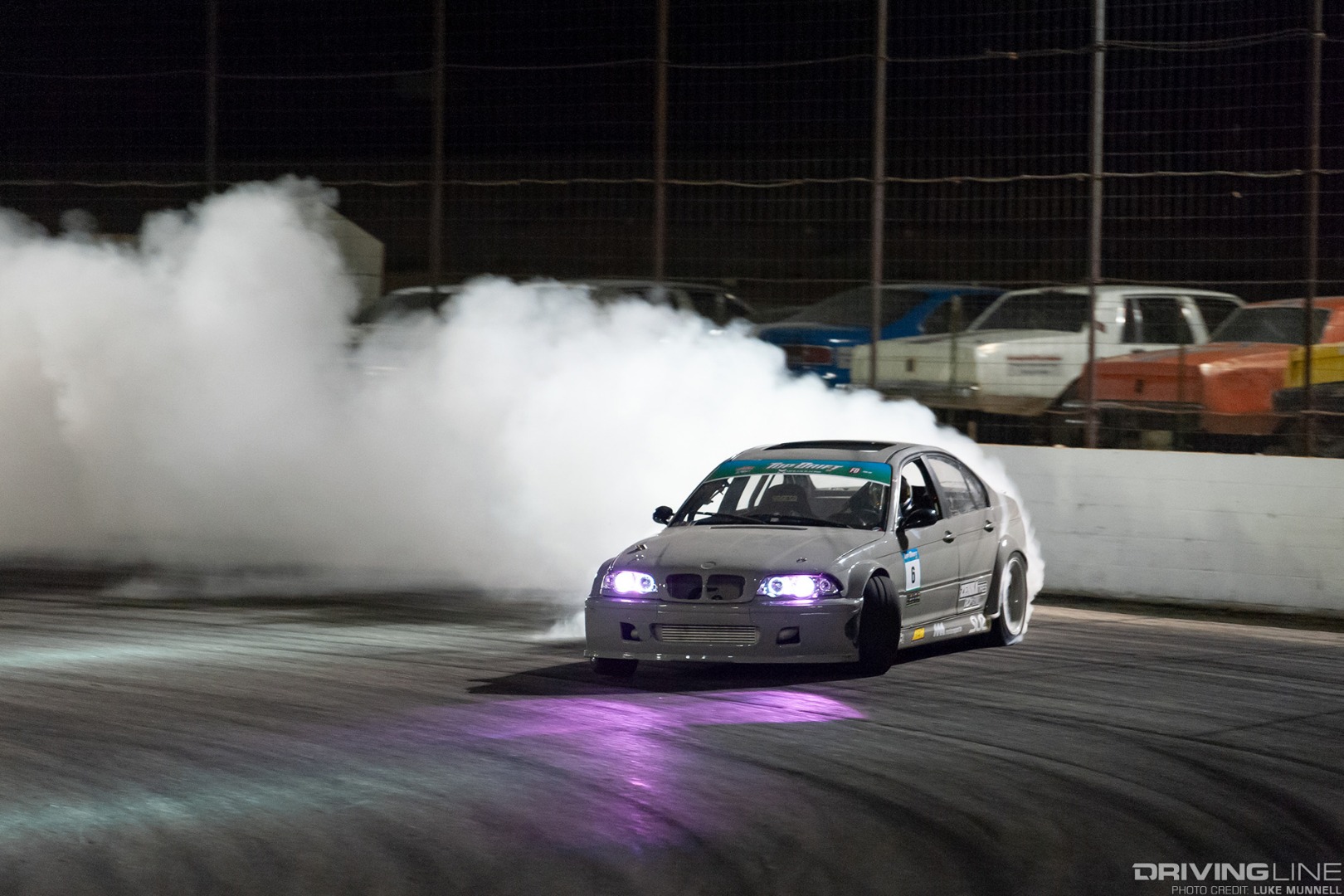 Top Drift rd. 4 Sick Seven pro-am drifters to watch out for Aaron Muss turbocharged E46 BMW drifting