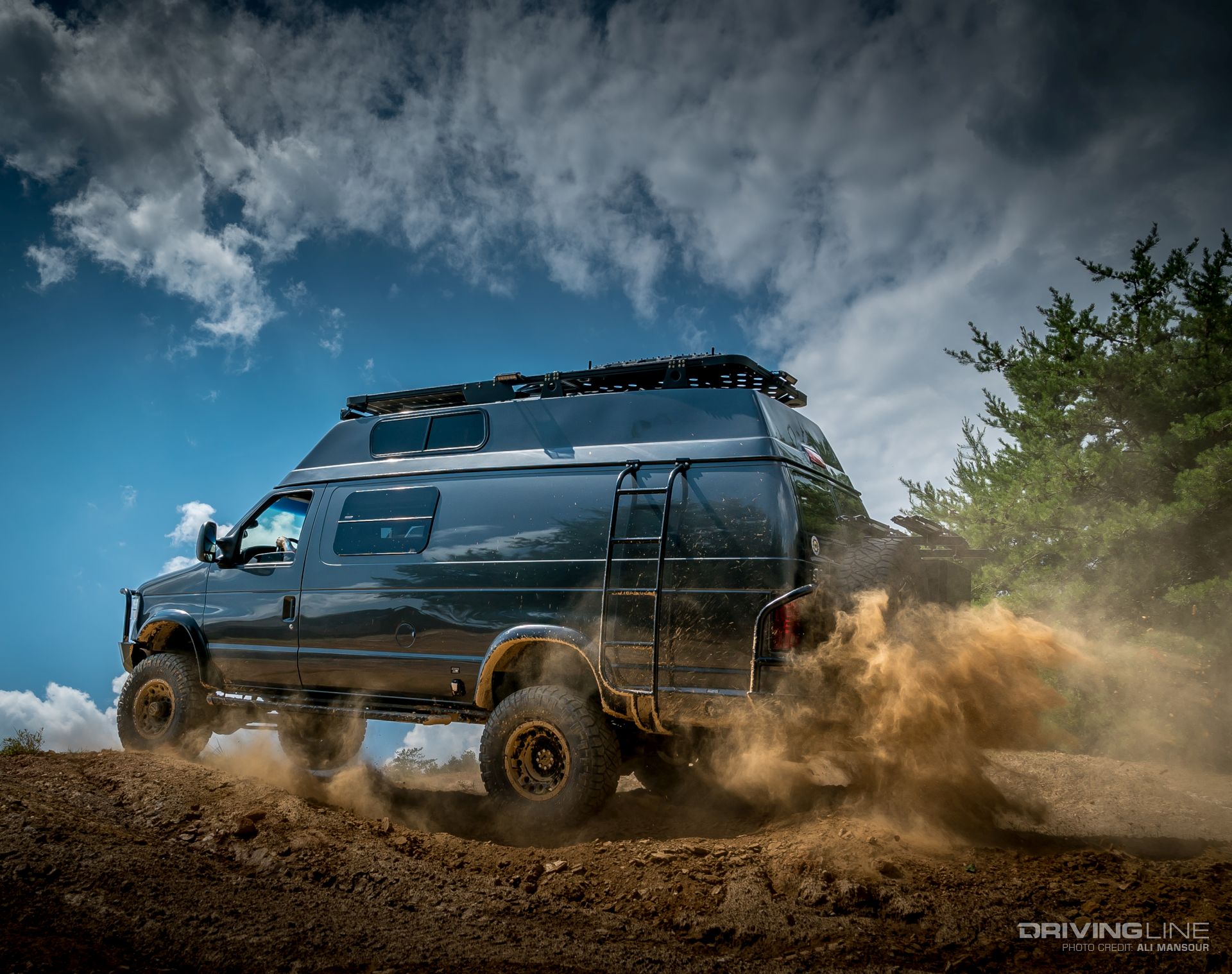 001-2003-ford-e-350-4x4-van-ujoint-off-road-nitto-ridge-grappler dirt