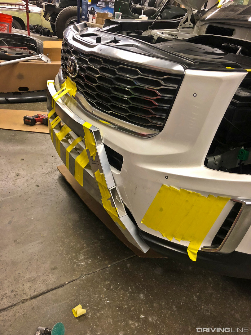 Brandon Maxwell's front tube bumper