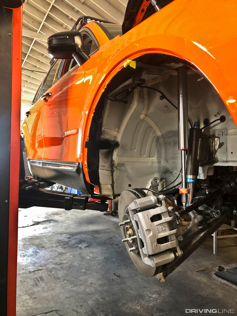 Kia Telluride Horizon Roamer's suspension setup