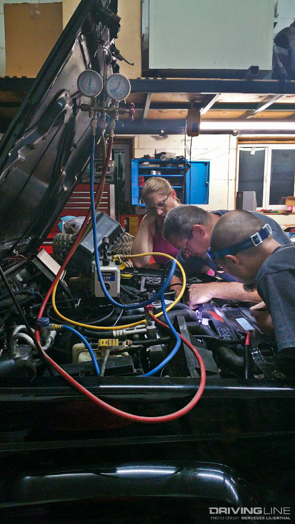 Fixing Jeep Cherokee's serpentine belt