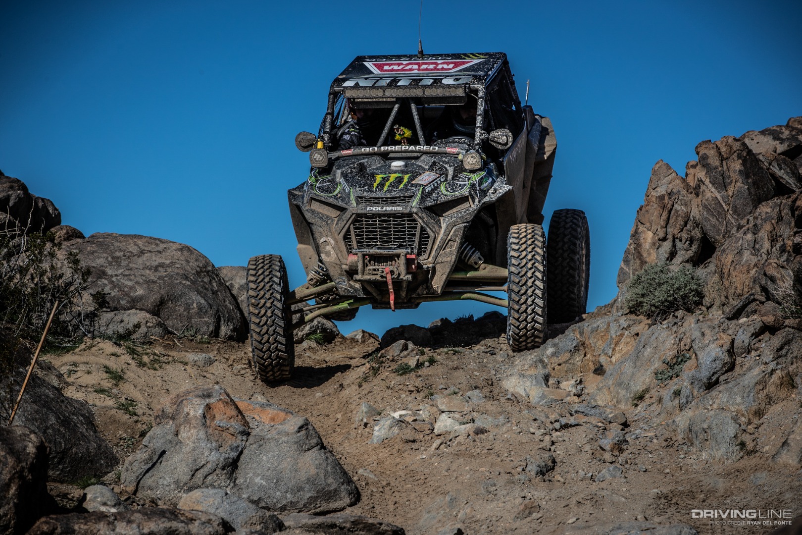 Can-Am King of the Hammers UTV Race 2019 Wayland Campbell