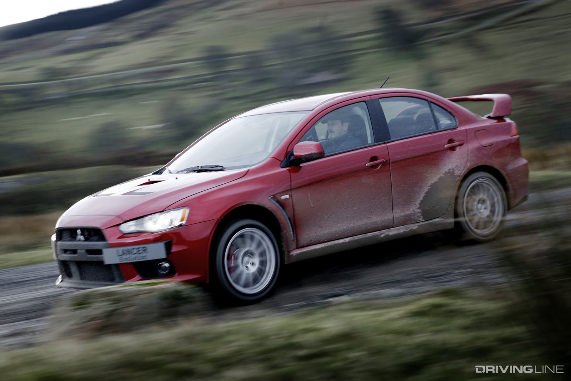 Lancer Evolution X Red