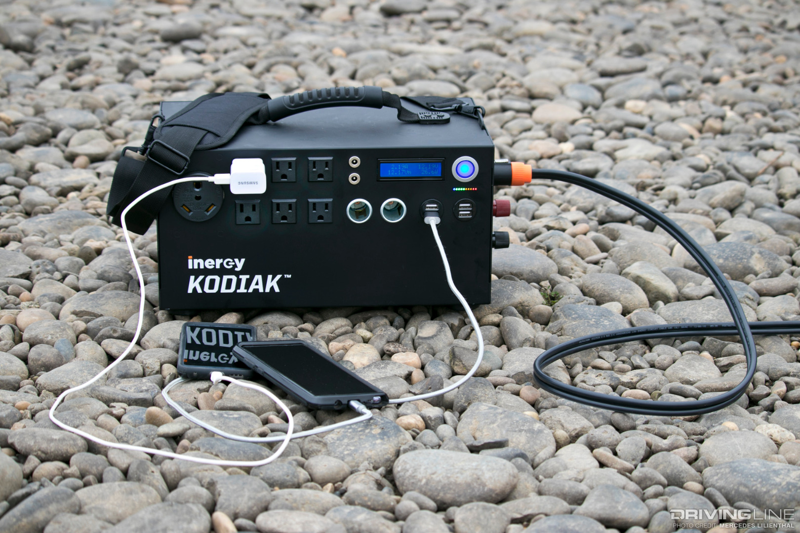 Off Grid Trek's Inergy Kodiak power generator