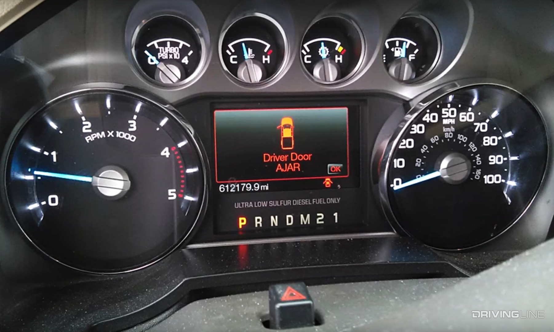 2011 ford power stroke odometer