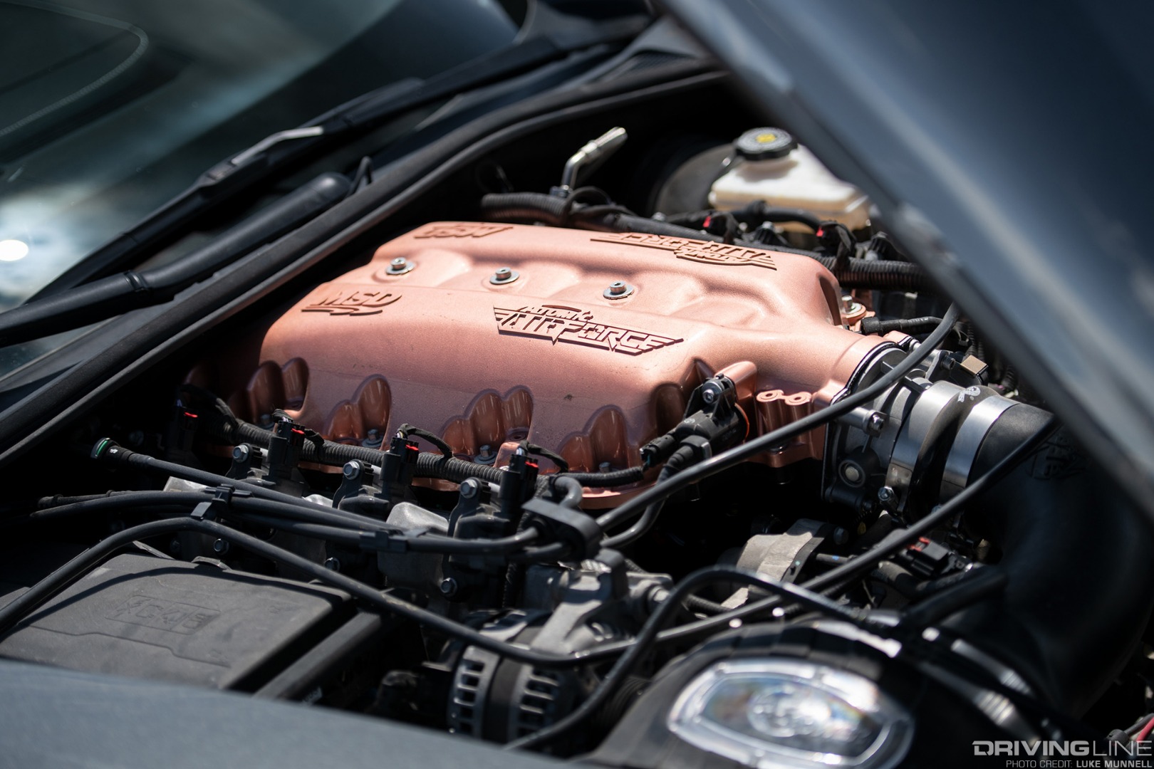 Jimmy Up Matsuri Parts Shop MAX #DriftVette C7 Chevrolet Corvette engine