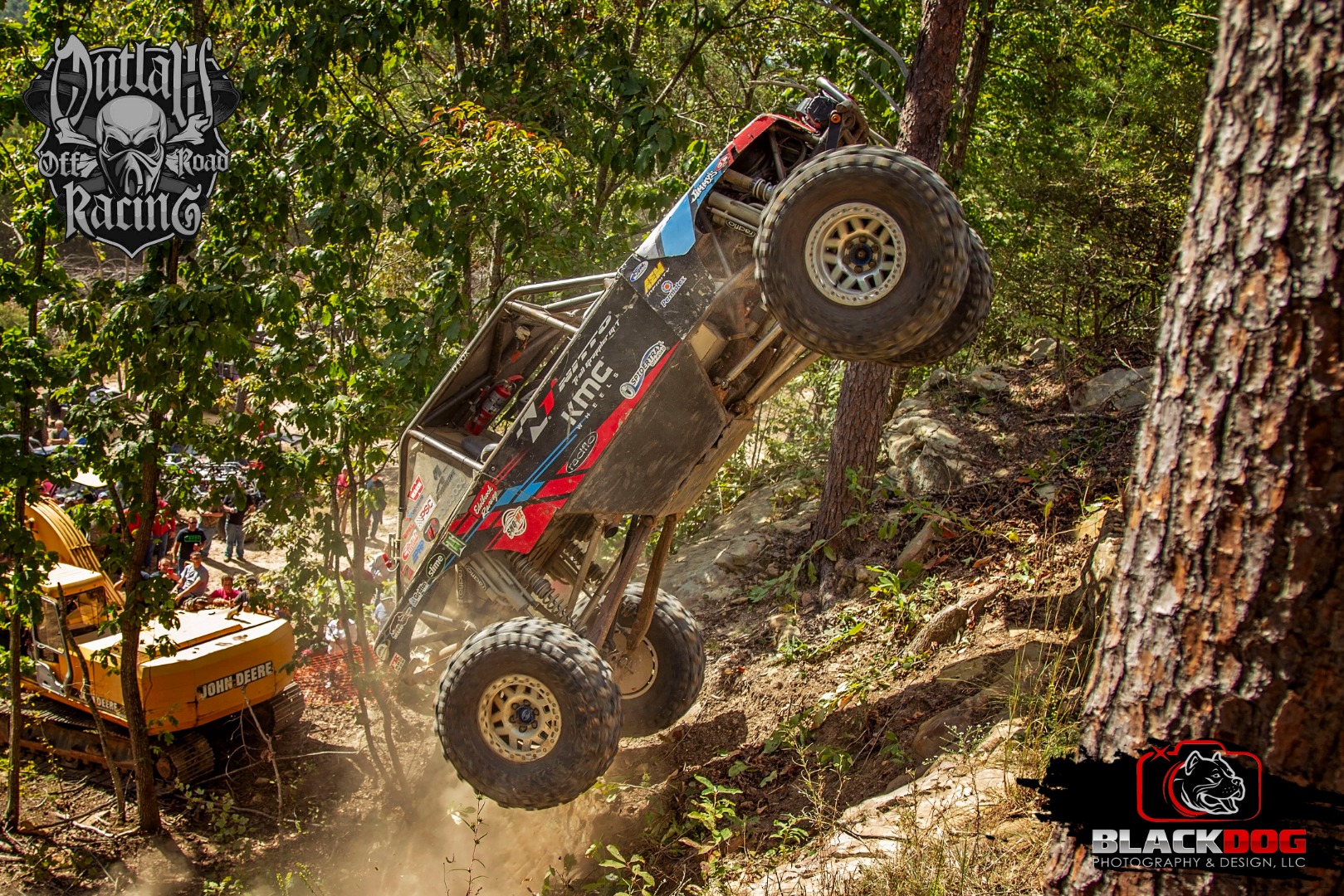 Derek West Racing up a Hill