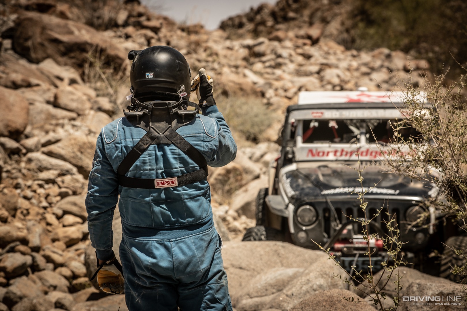 Winching in the Ultra4 El Rey de las Bajas