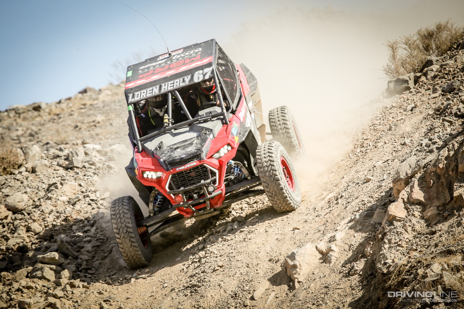 Loren Healy in his UTV in the Ultra4 El Rey de las Bajas