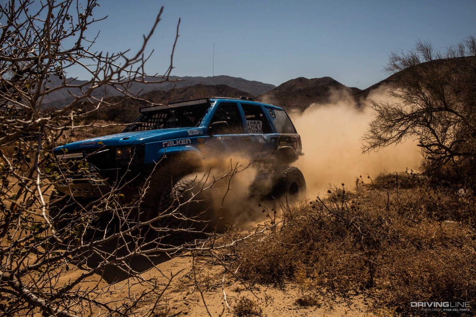 Josh Atteberry in the Ultra4 El Rey de las Bajas