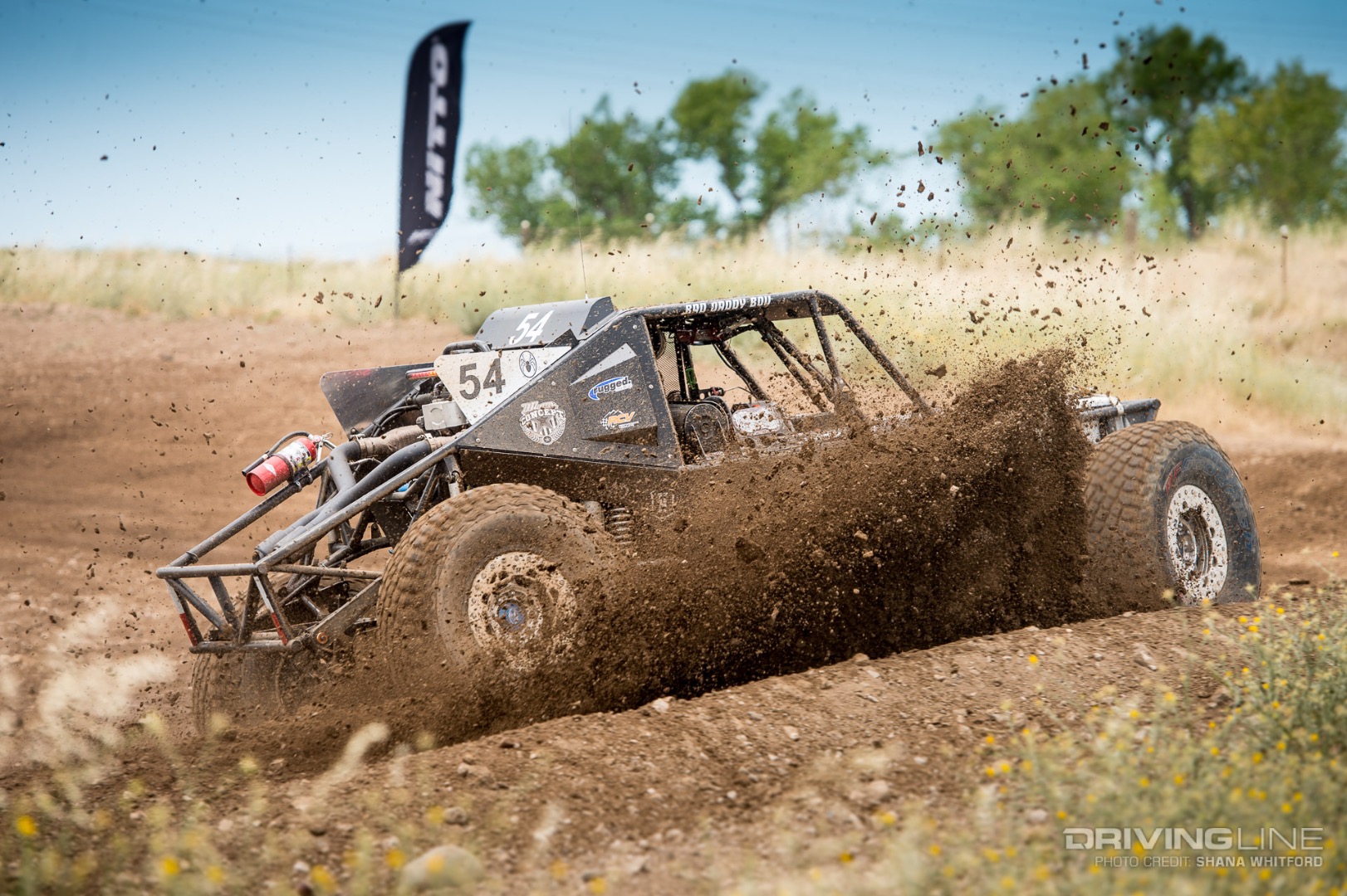 Mike Bou racing his 4400 vehicle