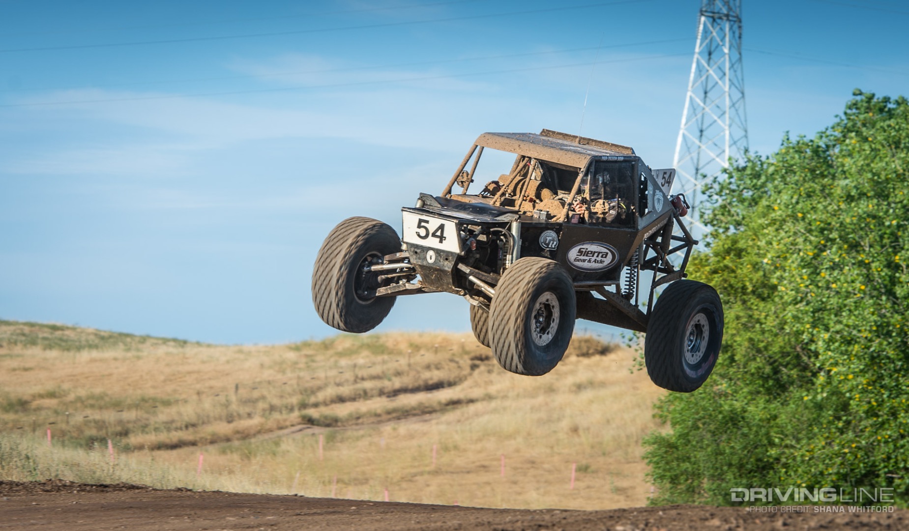 Mike Bou racing his 4400 vehicle