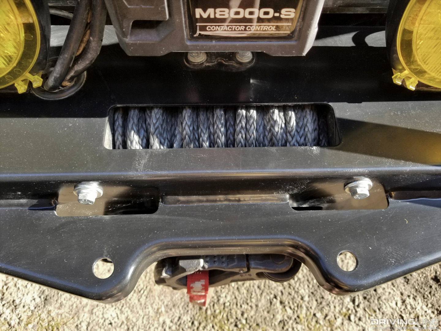 WARN M8-S winch rope spool