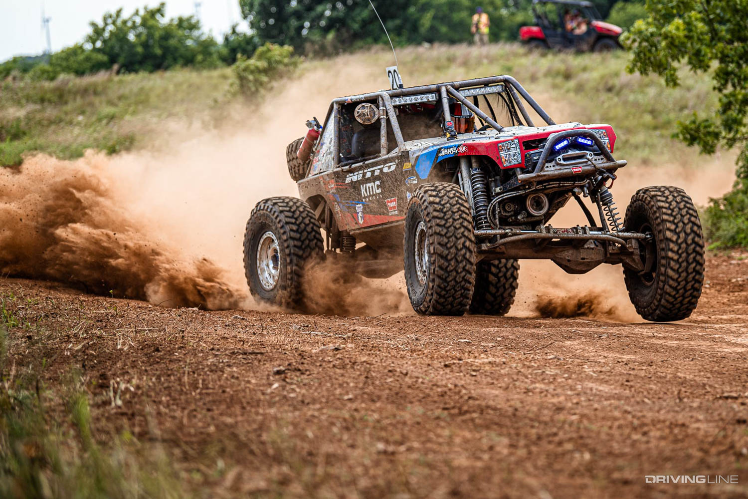 Derek West racing Holley EFI Clash at the Cross Bar Ranch