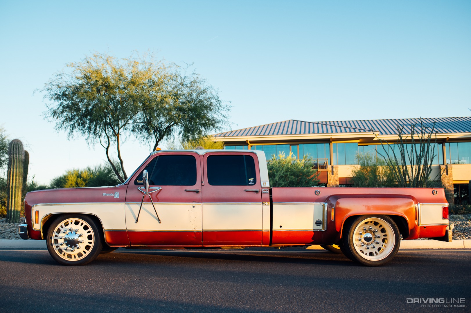 1977 Chevrolet C30 Dually on Nitto NT420V tires
