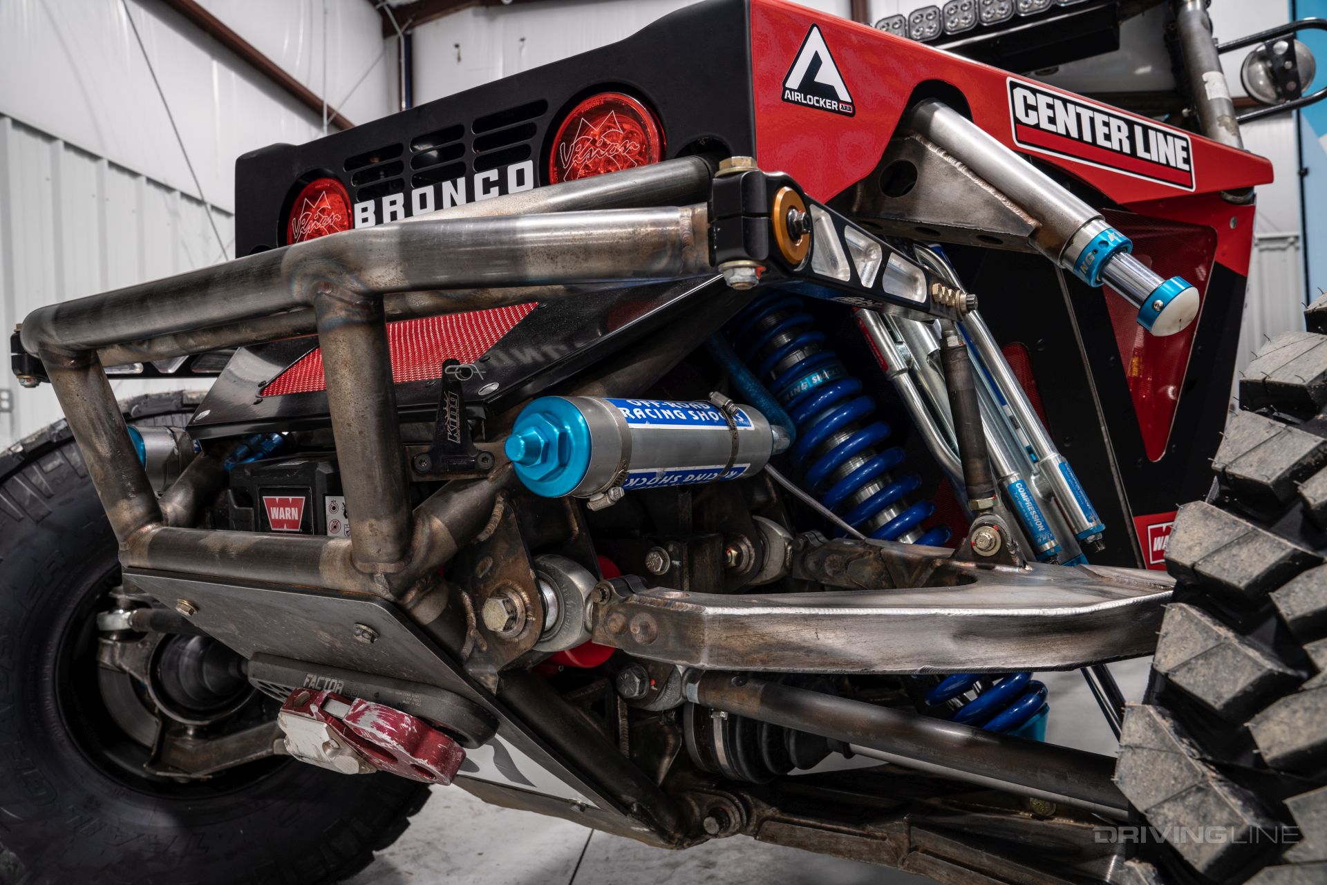 Loren Healy 2020 Ford Bronco Ultra4 4400 KOH Car Warn Rc 90