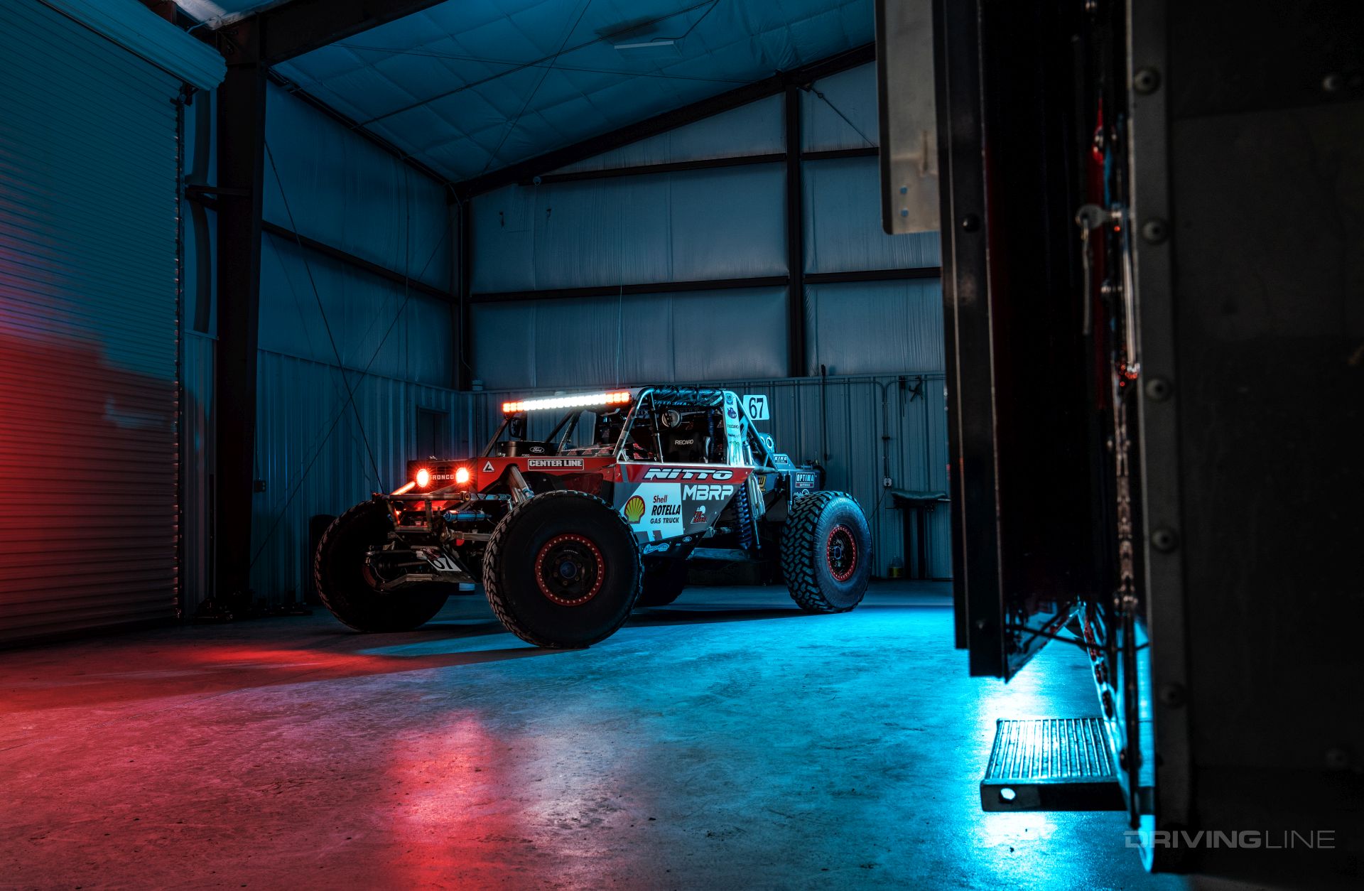 Loren Healy 2020 Ford Bronco Ultra4 4400 KOH Car VisionX led lights