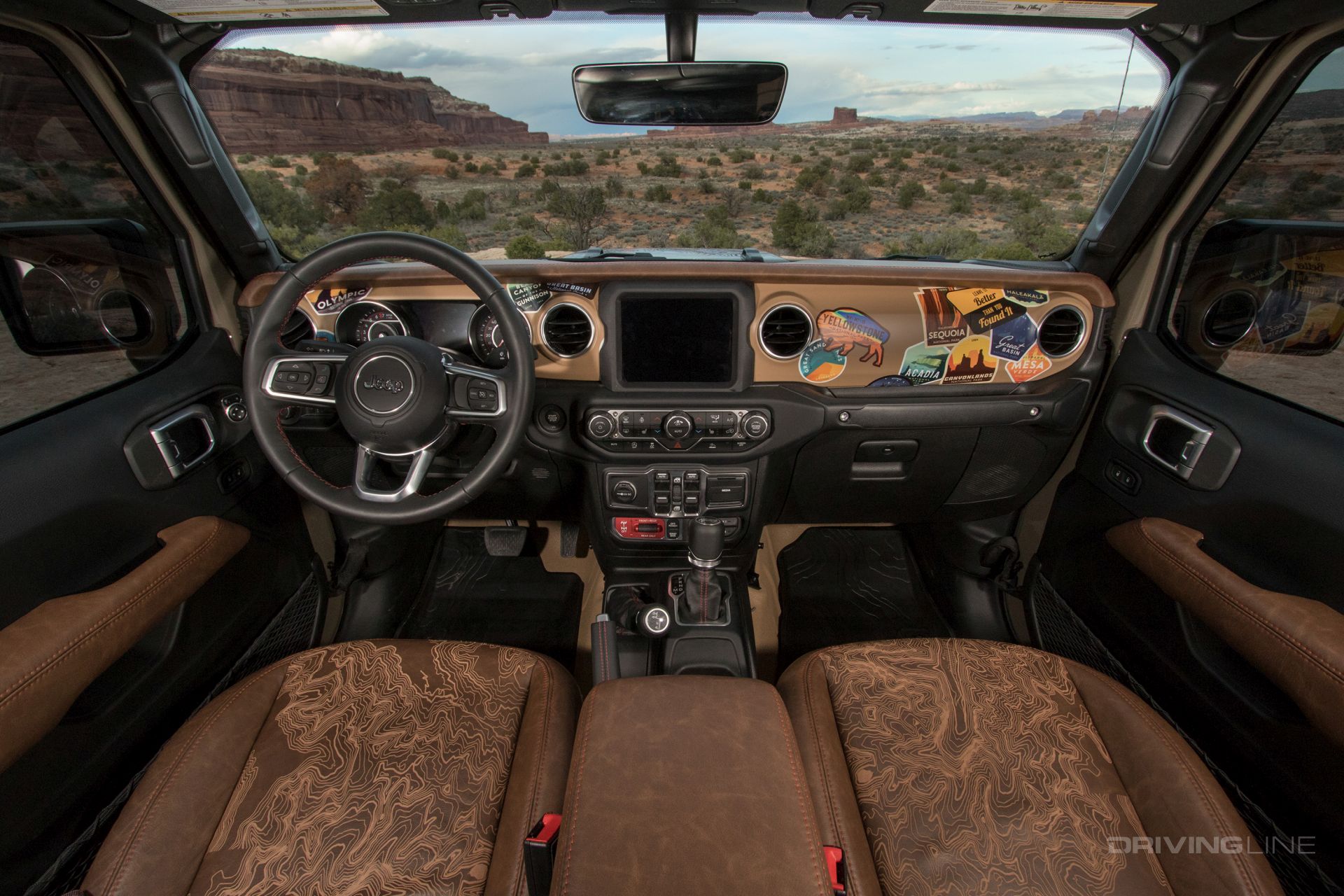 Jeep Gladiator Wayout interior
