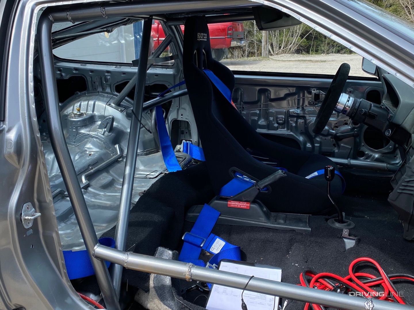 An example of an unsafe roll cage.